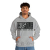 Motivational Shirt | Hustle, Grind and Shine | Heavy Blend™ Hooded Sweatshirt