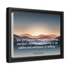 Inspirational Canvas With Frame | Best of Paulo Coelho Inspiration