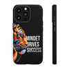 Tiger Design iPhone Tough Cases | Mindset Drives Success