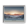 Inspirational Canvas With Frame | Best of Paulo Coelho Inspiration