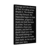 Rise Up and Own The Story | Motivational Wall Canvas,