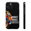 Tiger Design iPhone Tough Cases | Mindset Drives Success