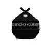 Motivational Designer Backpack | Go Beyond Your Best