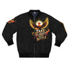 Take Flight, Never Settle | Strong Inspirational Designer Jacket for Men | Thriving Phoenix Design