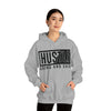 Motivational Shirt | Hustle, Grind and Shine | Heavy Blend™ Hooded Sweatshirt