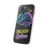 Unleash The Genius | Motivational Fashion Accessories | Designer iPhone Cases