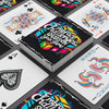 Embrace Challenges, Sharpen Your Game | Motivational Designer Poker Playing Cards