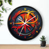 Black Compass Designer Wall Clock