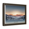 Inspirational Canvas With Frame | Best of Paulo Coelho Inspiration