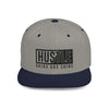 Hustle, Grind and Shine | Inspirational Designer Snapback Embroidery