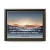 Inspirational Canvas With Frame | Best of Paulo Coelho Inspiration