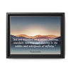 Inspirational Canvas With Frame | Best of Paulo Coelho Inspiration
