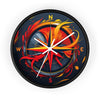 Black Compass Designer Wall Clock