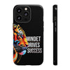 Tiger Design iPhone Tough Cases | Mindset Drives Success